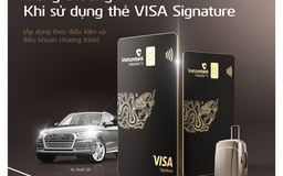 Khuyến mại nhân dịp ra mắt thẻ Vietcombank Visa Signature