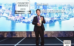 Vietcombank nhận giải thưởng ngân hàng tốt nhất