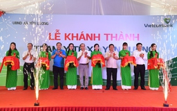 Khánh thành Trạm y tế xã nghèo của tỉnh Phú Thọ do Vietcombank tài trợ