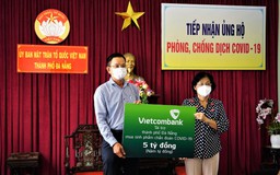 Vietcombank ủng hộ Đà Nẵng đẩy lùi COVID-19