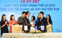 Hợp tác phát hành dòng thẻ nội địa 2 trong 1 lần đầu tại Việt Nam