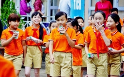 Từ 1/1/2019: Bảo đảm trẻ em mẫu giáo, học sinh tiểu học được uống sữa theo Đề án sữa học đường 