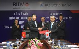 BIDV ký thỏa thuận hợp tác thứ 28 với ngân hàng của Nhật Bản