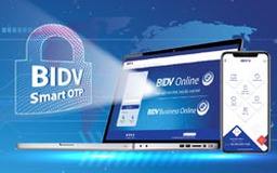 BIDV chuyển đổi hình thức xác thực với các giao dịch trực tuyến