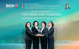 BIDV nhận giải ngân hàng bán lẻ tốt nhất Việt Nam lần thứ 6