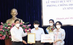 BIDV tiếp tục ủng hộ TP. Hồ Chí Minh chống dịch 