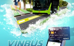 Dùng thẻ BIDV NAPAS đi xe buýt điện Vinbus