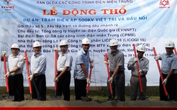 Xúc tiến xây dựng trạm biến áp 500 kV Việt Trì