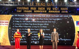 BIDV đứng đầu TOP 10 DN thương mại dịch vụ xuất sắc