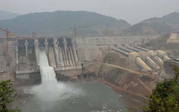 Tổ máy số 3 Thủy điện Trung Sơn phát điện