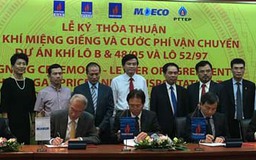 Ký thỏa thuận thuộc chuỗi Dự án khí Lô B - Ô Môn