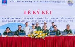 Phối hợp đảm bảo tốt an ninh, an toàn công trình dầu khí