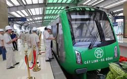 Dự án đường sắt Cát Linh-Hà Đông đã xông điện toàn tuyến