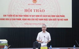 Nhiều thắc mắc về cách vận dụng khái niệm 'made in Vietnam'