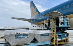 Vietnam Airlines bố trí thêm máy bay vận chuyển thiết bị y tế chống dịch