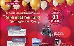 Agrigank tri ân khách hàng nhân dịp 31 năm ngày thành lập
