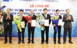 Công bố các quyết định về tổ chức, nhân sự Tập đoàn VNPT