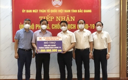 TKV hỗ trợ Bắc Giang 1 tỷ đồng để phòng, chống dịch COVID-19