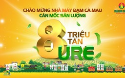 Phân bón Cà Mau cán đích 8 triệu tấn ure