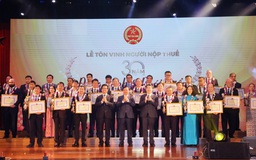 EVN được vinh danh tại lễ tôn vinh Người nộp thuế tiêu biểu