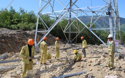 Dự án đường dây 500kV đoạn Dốc Sỏi – Pleku2 vào giai đoạn nước rút