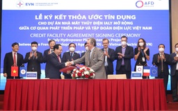 Ký thỏa thuận tín dụng 74,7 triệu euro cho dự án NMTĐ Ialy mở rộng