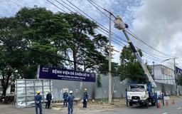 Cấp điện cho 3 trung tâm hồi sức tích cực điều trị COVID-19 tại TPHCM