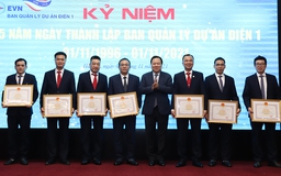 Ban Quản lý dự án Điện 1 kỷ niệm 25 năm thành lập