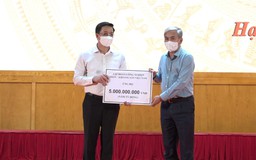 TKV tiếp tục ủng hộ 5 tỷ đồng cho công tác phòng chống dịch 