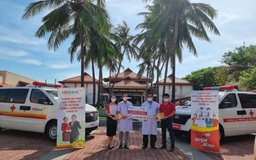 HDBank, Vietjet tặng thiết bị y tế phòng chống dịch COVID-19 cho các địa phương