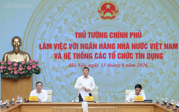 Thủ tướng Chính phủ làm việc với Ngân hàng Nhà nước và hệ thống các tổ chức tín dụng