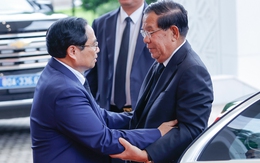 Prime Minister meets President of Cambodia Senate Hun Sen