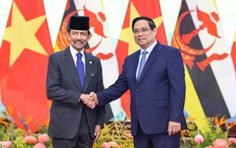 Prime Minister Pham Minh Chinh meets with Sultan of Brunei Haji Hassanal Bolkiah