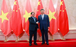 Prime Minister Pham Minh Chinh meets top Chinese leader Xi Jinping