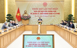 Phiên họp thứ nhất Ban Chỉ đạo quản lý, điều hành kinh tế vĩ mô