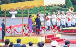 Thủ tướng Phạm Minh Chính chủ trì lễ đón Thủ tướng Vương quốc Thái Lan thăm Việt Nam
