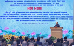 Quyết tâm làm sạch toàn bộ diện tích đất bị ô nhiễm bom mìn đến độ sâu 0,5m