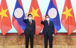 Thủ tướng Phạm Minh Chính hội kiến Tổng Bí thư, Chủ tịch nước Lào Thongloun Sisoulith 