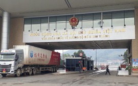 Trung Quốc nhập khẩu trái cây trở lại qua cửa khẩu Lào Cai