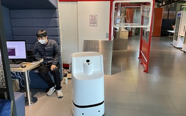 Hàn Quốc phát triển robot phòng dịch thông minh trên nền tảng AI