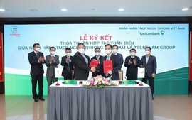 Vietcombank-Trungnam Group hợp tác phát triển năng lượng tái tạo