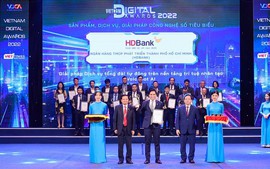 HDBank đạt giải thưởng Chuyển đổi số Việt Nam 2022