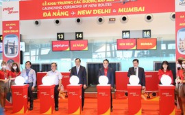 Chính thức khai thác đường bay thẳng từ New Delhi và Mumbai đến Đà Nẵng