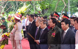 Quảng Bình: Tưởng niệm 50 năm ngày hy sinh các anh hùng liệt sĩ tại hang Tám Cô và đường 20-Quyết Thắng
