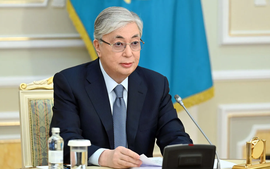 Điện mừng Tổng thống Kazakhstan