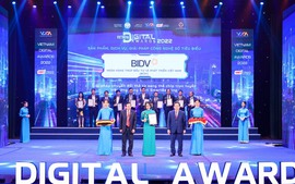 BIDV nhận giải thưởng chuyển đổi số Việt Nam năm 2022