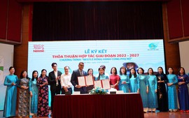 Nestlé Việt Nam và Hội Liên hiệp Phụ Nữ Việt Nam hợp tác để tiếp tục hành trình nâng cao quyền năng phụ nữ