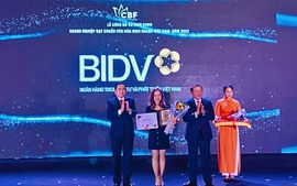 BIDV - Doanh nghiệp đạt chuẩn văn hóa kinh doanh năm 2022
