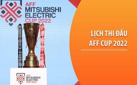 Lịch thi đấu vòng bảng AFF Mitsubishi Cup 2022