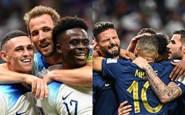 World Cup 2022: Pháp, Anh gặp nhau ở tứ kết